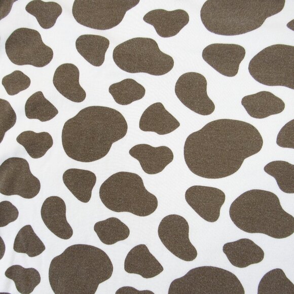 Baby 8 Reversible Giraffe Print Blanket Cotton Brown & White - Picture 2 of 11